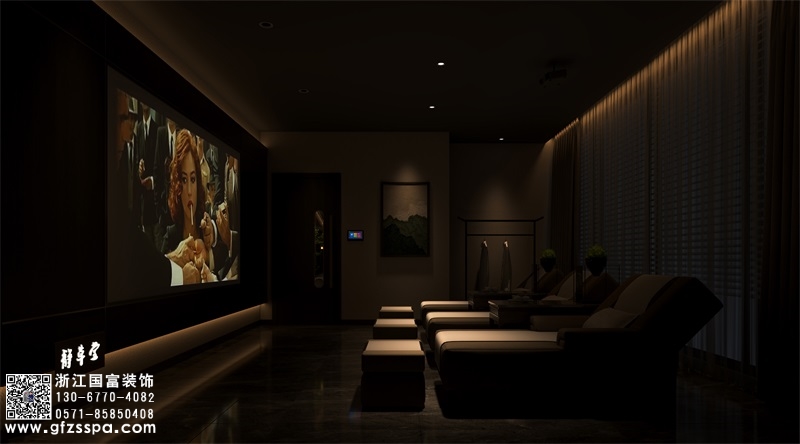 恭祝杭州濱江區足浴會所裝修設計開工大吉