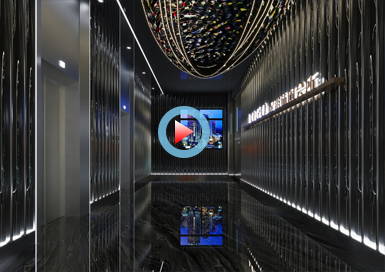 科技感足浴休閑會所設計全景案例