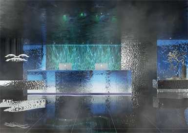 湖南足浴會所裝修設計案例效果圖