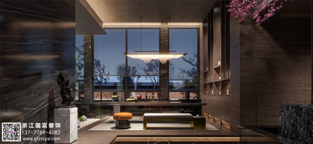 紹興足浴店裝修設計效果圖