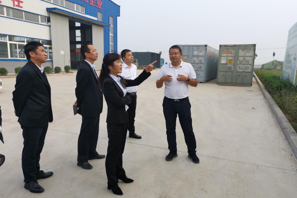 陜西航天建設集團有限公司總經理、黨委副書記謝明娟率隊赴遼寧一諾環保產業集團開展考察調研工作