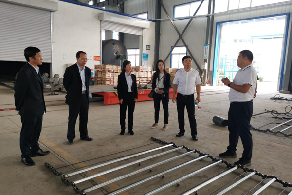 陜西航天建設集團有限公司總經理、黨委副書記謝明娟率隊赴遼寧一諾環保產業集團開展考察調研工作
